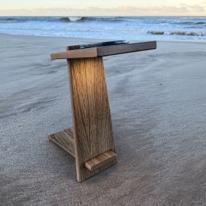 Herforder Tischler machen auch mit gefärbten Solarleuchten auf Meeresverschmutzung aufmerksam